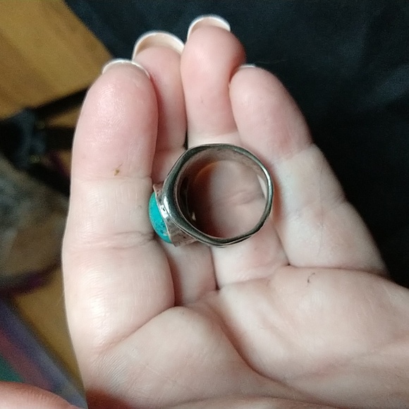 sterling silver 925 Israel Israeli designer eilat ring cigar band style - Picture 8 of 10